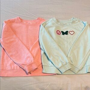 Kids' Peach and Mint Sweatshirts